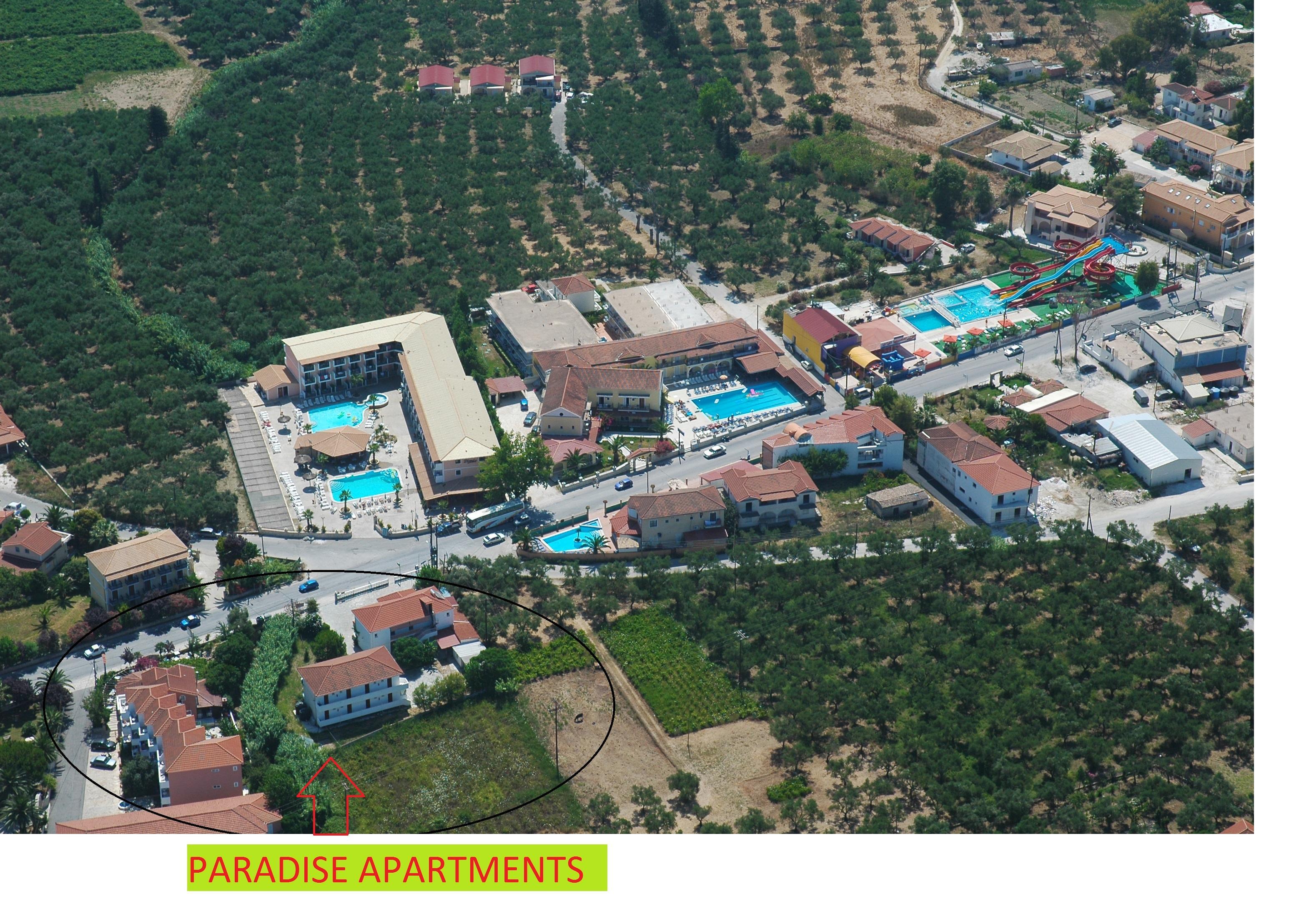 Paradise Apartments Лаганас Екстер'єр фото